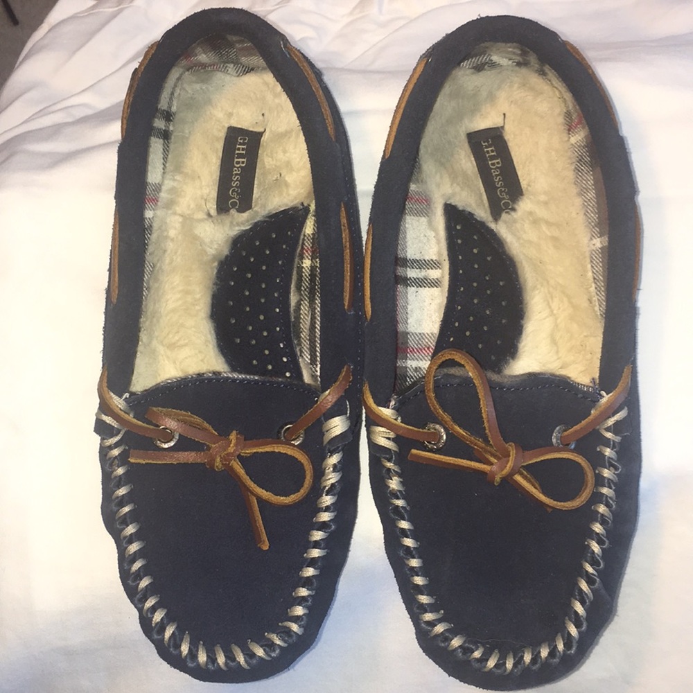 G.H bass Co slippers